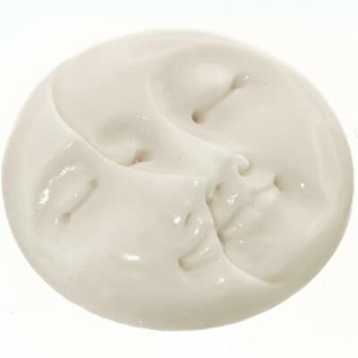 15, 20, 25, 30, 35mm Lot Sun Moon Crescent Closed Eye Buffalo Bone Bead Cabochon