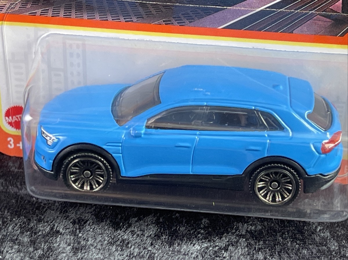 Voiture Miniature Matchbox Audi E-Tron Bleue - Échelle 1:64 - Modèle 2023 Neuf Sous Blister