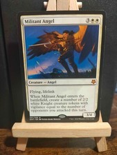 Militant Angel - Game Night Mystery Booster - Mythic - NM (see pics) MTG