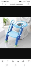 Potty Training Toilet Seat with Step Stool Ladder for Kids