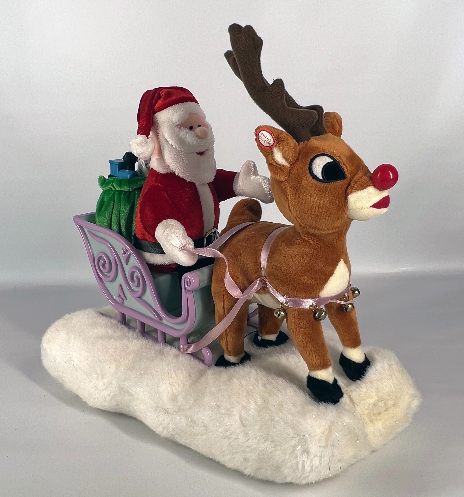 Rudolph The Red Nosed Reindeer Santa Sleigh