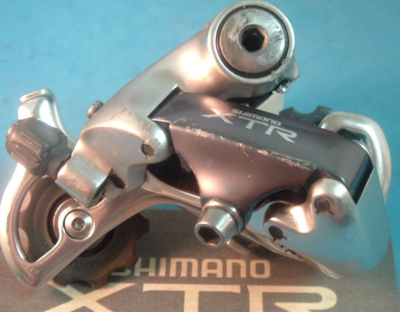 Shimano XTR RD-M910 Rear MTB Derailleur -3x7/8-Speed- GS Arm- Rare