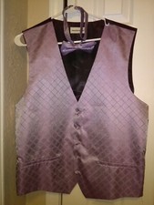 Mens Formal Vest With Bowtie