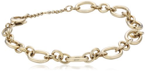 NEW FOSSIL GOLD TONE STAINLESS STEEL 