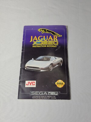 Jaguar XJ220 (Sega CD, 1992) for sale online | eBay