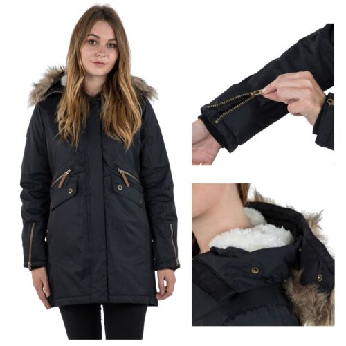 Trespass Womens Waterproof Parka Jacket Thundery - Picture 1 of 10