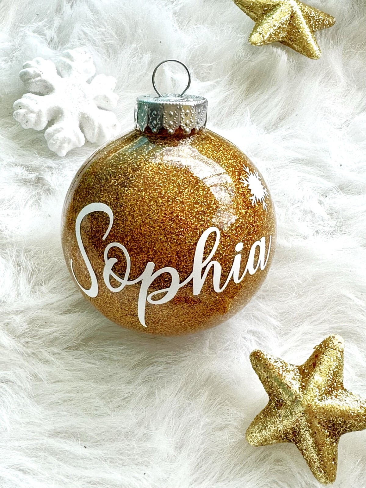 Custom Christmas Tree Ornaments 3'' Personalized Christmas Ornaments
