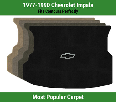 Lloyd Ultimat Deck Mat for '77-90 Chevy Impala w/Silver Outline Chevy Bowtie