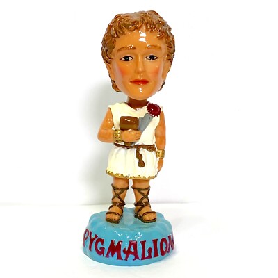 Mardi Gras Krewe of Pygmalion Bobblehead Nodder Retired New Orleans NOLA LA