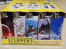 Clipper Butane Refillable LIgher  50 Pack