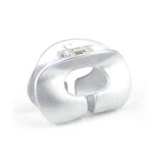 12 Pieces Silver Color Medium Claw Clip : the Ultimate in Hair Styling!