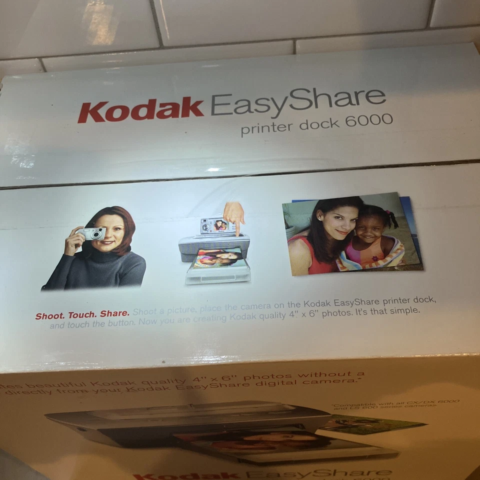 Kodak Easyshare Photo Printer Dock for CX/DX 6000 LS 600 Series Digital Cameras - Image 3 of 4