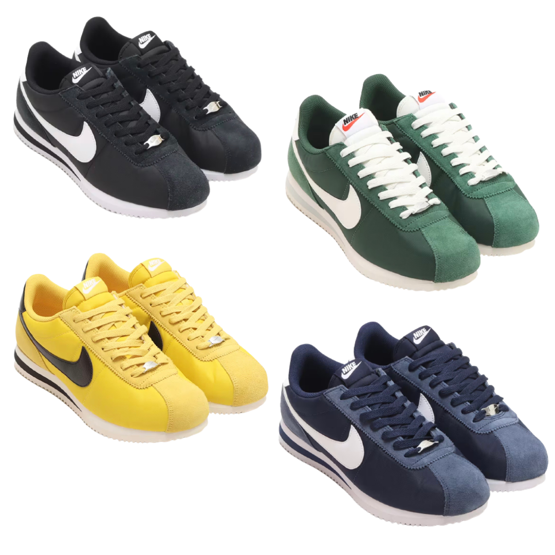 Nike CORTEZ TXT VIVID SULFUR/BLACK-SAIL-WHITE 23FA-I WMNS Nike CORTEZ TXT VIVID SULFUR/BLACK-SAIL-WHITE 23FA-I WMNS
