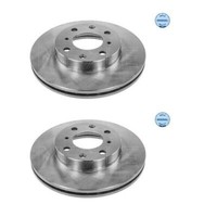 2X Meyle 31-15 521 0018 Bremsscheibe Vorne FüR Honda Civic V Civic Vi Fastback