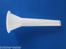 #12 x 3/4" Sausage Stuffing Stuffer Tube for Meat Grinder ....... Heavy Plastic