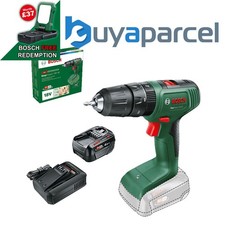 Bosch 06039D8100 EasyImpact 18v 18V-40 Cordless Combi Drill + 4AH Battery kit