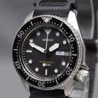 1991 [EXC+5] Vintage SEIKO Professional Diver 7C43-6010 37mm Black QZ Mens Watch