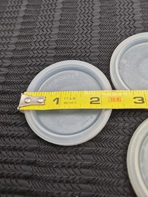 Vintage #294 Tupperware  Tupper Seal 3'' Lid Lot Of 7  Replacement Lids 294