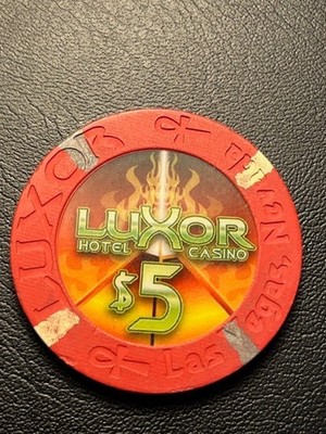 Luxor Hotel Casino Las Vegas $5 Chip