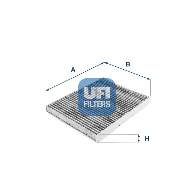 Cabin filter Activated Carbon Filter 54.109.00 UFI for VW AUDI SKODA SEAT