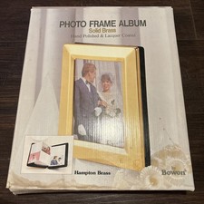 Solid Brass Photo Frame Photo Album by Bowon - Model 116680