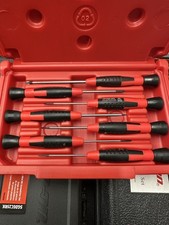 Snap on tools electronic miniature precision screwdriver set Phillips & flat 