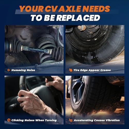 Front CV Axle Shaft Assembly 1pc 15868123 - Front Driver or Passenger Side