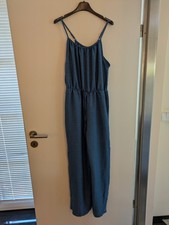 Jumpsuit Jeansoptik Mit Bindung NEU