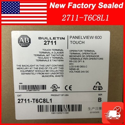 2711-T6C8L1 SER B AB 5.5'' Operator Interface Panelview 600 STOCK 4015