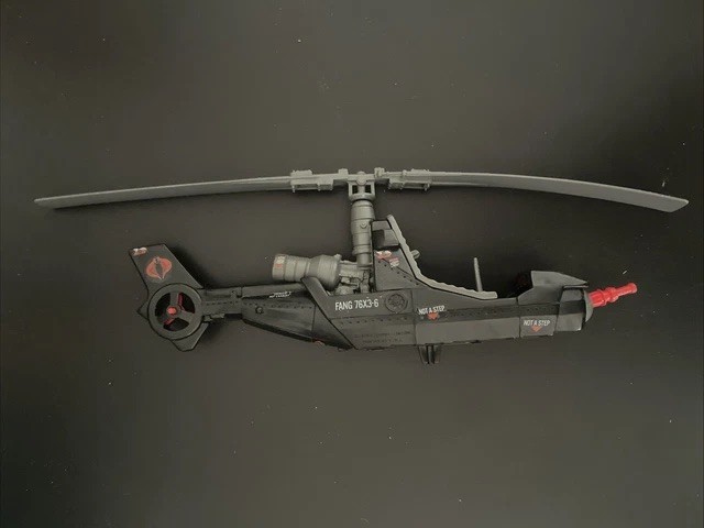 1983 Vintage Cobra Fang Helicopter Vehicle Vtg GI JOE | eBay
