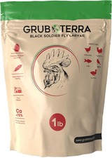 Black Soldier Fly Larvae for Chickens - Dried BSFL Poultry Treat, High
