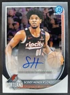 2025-26 Bowman Scoot Henderson Chrome Auto #BCA-SH Portland Trail Blazers MS2