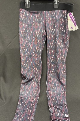 Soffee Dri Girls Confetti Dash Leggings Size Large