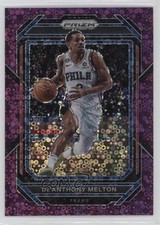 2022-23 Panini Prizm Fast Break Purple Prizm 12/75 De'Anthony Melton #36 16h6