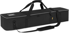 Heavy-Duty Multifunctional Tripod Carrying Case, 36.5" x 7" x 7", Black