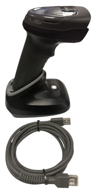 Zebra Wireless Barcode Scanner (DS2278) + Charging Cradle (CR2278) and USB Cord