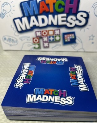 Match Madness Replacement Pattern Cards   Complete 60 Card Deck FoxMind