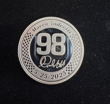 2025 Indy Car Marco Andretti 1oz Fine .999 Silver Collectors Round 75.99 per troy oz
