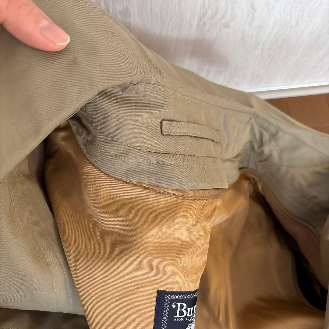 Burberry Men's Khaki Balenciaga Coat with Liner thumbnail 10