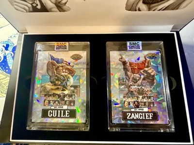 2024 Saturday Morning Cards Street Fighter 2 Dual Card Set ICE /50