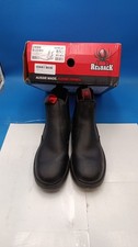 Redback UBBK Men's Easy Escape Elastic Sided Soft Toe Work Boot Tag Size 8.5