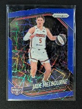 2025 Prizm WNBA - Jade Melbourne #128 Blue Velocity - Washington Mystics