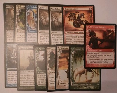 13x MTG Magic the Gathering 2007 Future Sight Play Set Regular Top Zustand