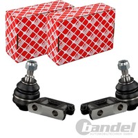 2X febi bilstein Traggelenke Unten Vorne Beidseitig Passend FÜR Saab 90 900 99