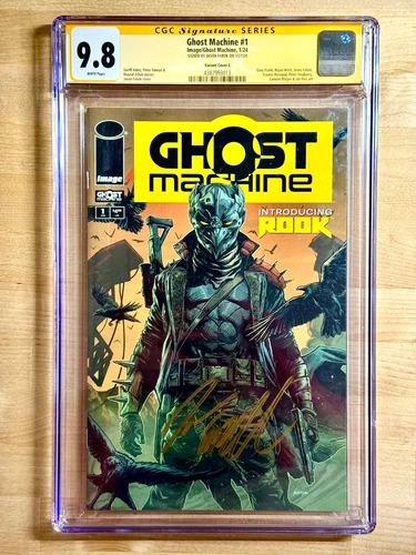 Ghost Machine #1 Signed Jason Fabok Variant Rook Exodus CGC SS 9.8 ✨✨✨