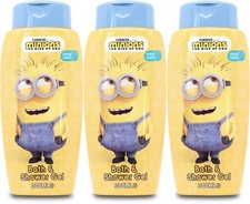 Minions Bath & Shower Gel 400ml X 3 7.66 per litre
