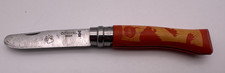 Opinel INOX Taschenmesser No.07 Edelstahl Kindermesser Buche Frankreich Rot Löwe