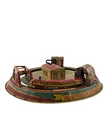 Vintage Marx Honeymoon Express Tin lithographed Wind Up Toy Works Not Complete