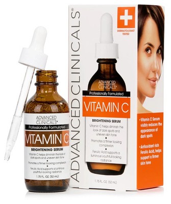 Advanced Clinicals Brightening Vitamin C Serum, 1.75 Fl Oz