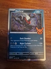 Pokémon Darkrai TCG Cosmo Holo Pikachu Card Obsidian Flames 136/197